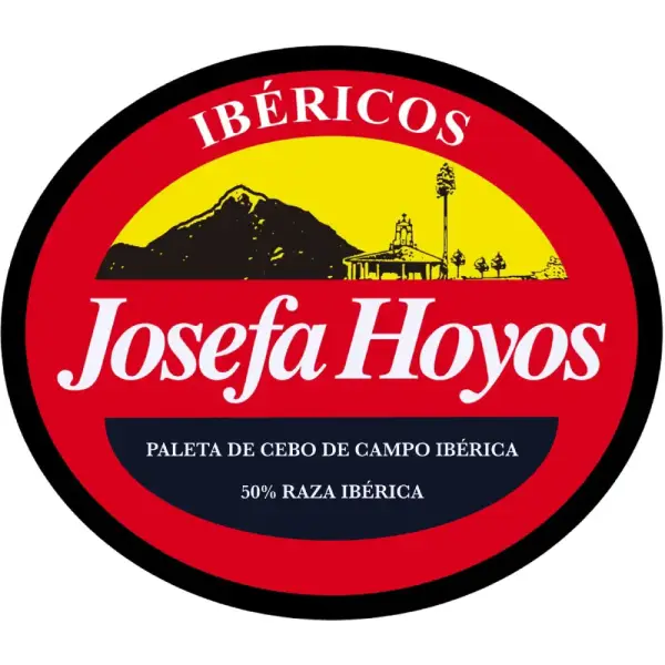 Etiqueta paleta de cebo 50% Ibérica