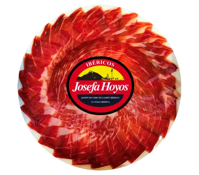 Josefa Hoyos loncheado jamon de cebo de campo 75